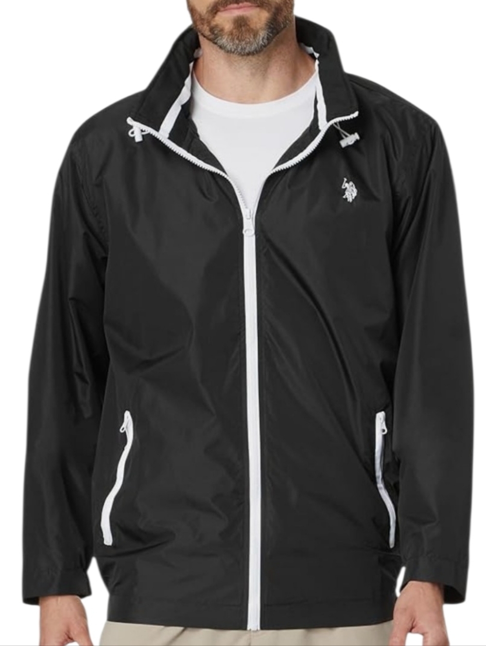 Tony Hawk LG Men's Black Windbreaker Jacket